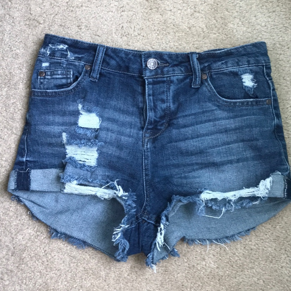 Celebrity Pink Jean Shorts